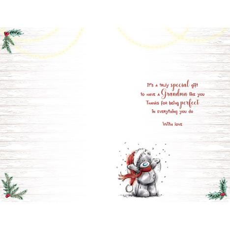 Lovely Grandma Me to You Bear Christmas Card Extra Image 1